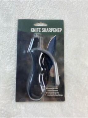 Black Knife Sharpener - Compact Handheld Sharpener